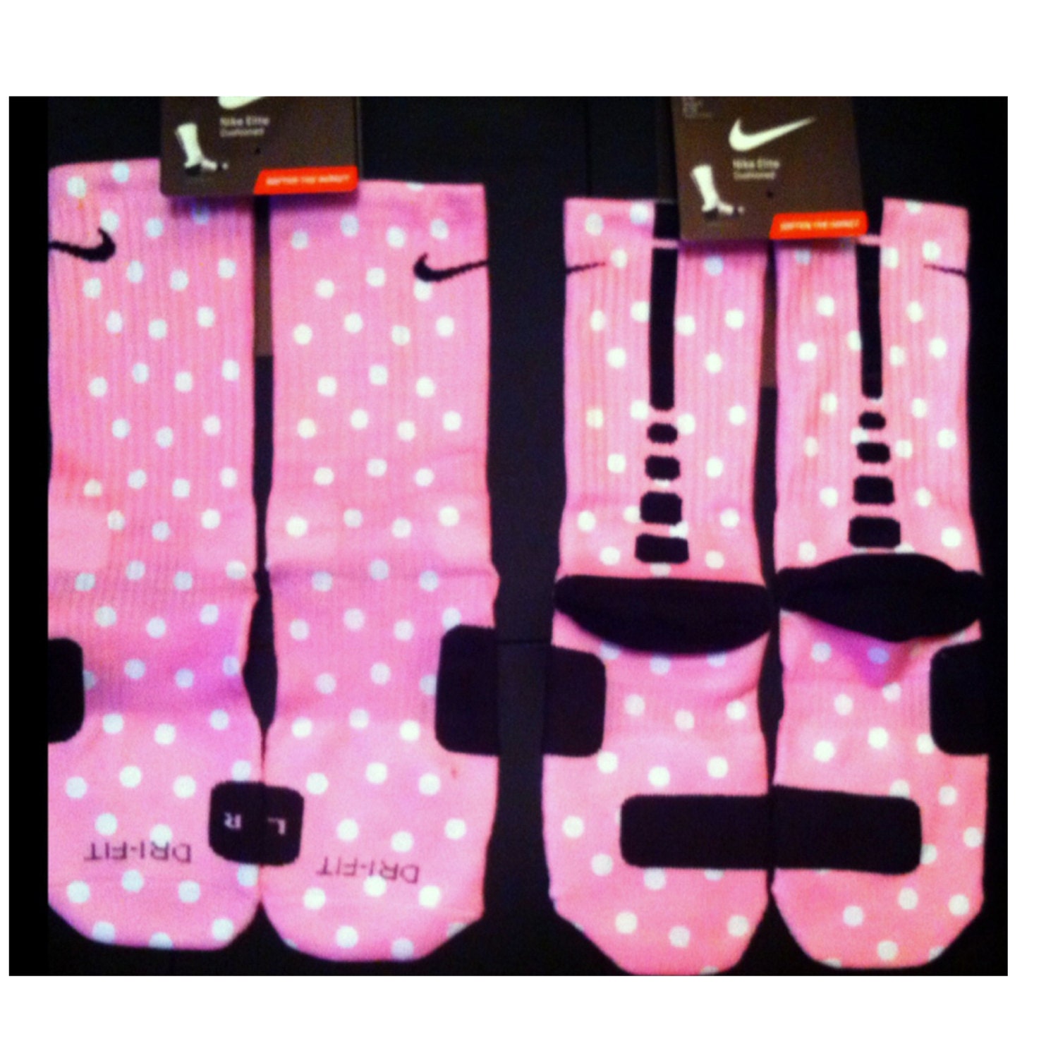 nike shoes with socks attached