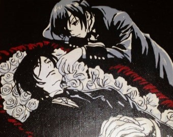 Black Butler hand painted Nr. 02