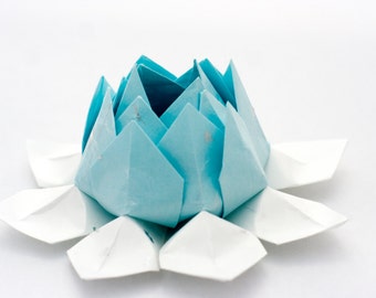 origami lotus blintz base