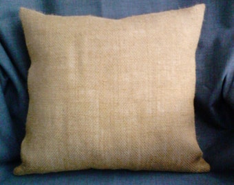 Burlap Pillow