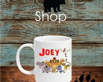 FREE PERSONALIZATION Lion Guard Mug, Lion Guard Birthday, Lion Guard Party, Lion Guard Masks, Lion Guard Invitations, Lion Guard Shirt