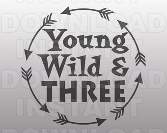 Download Young wild three svg | Etsy
