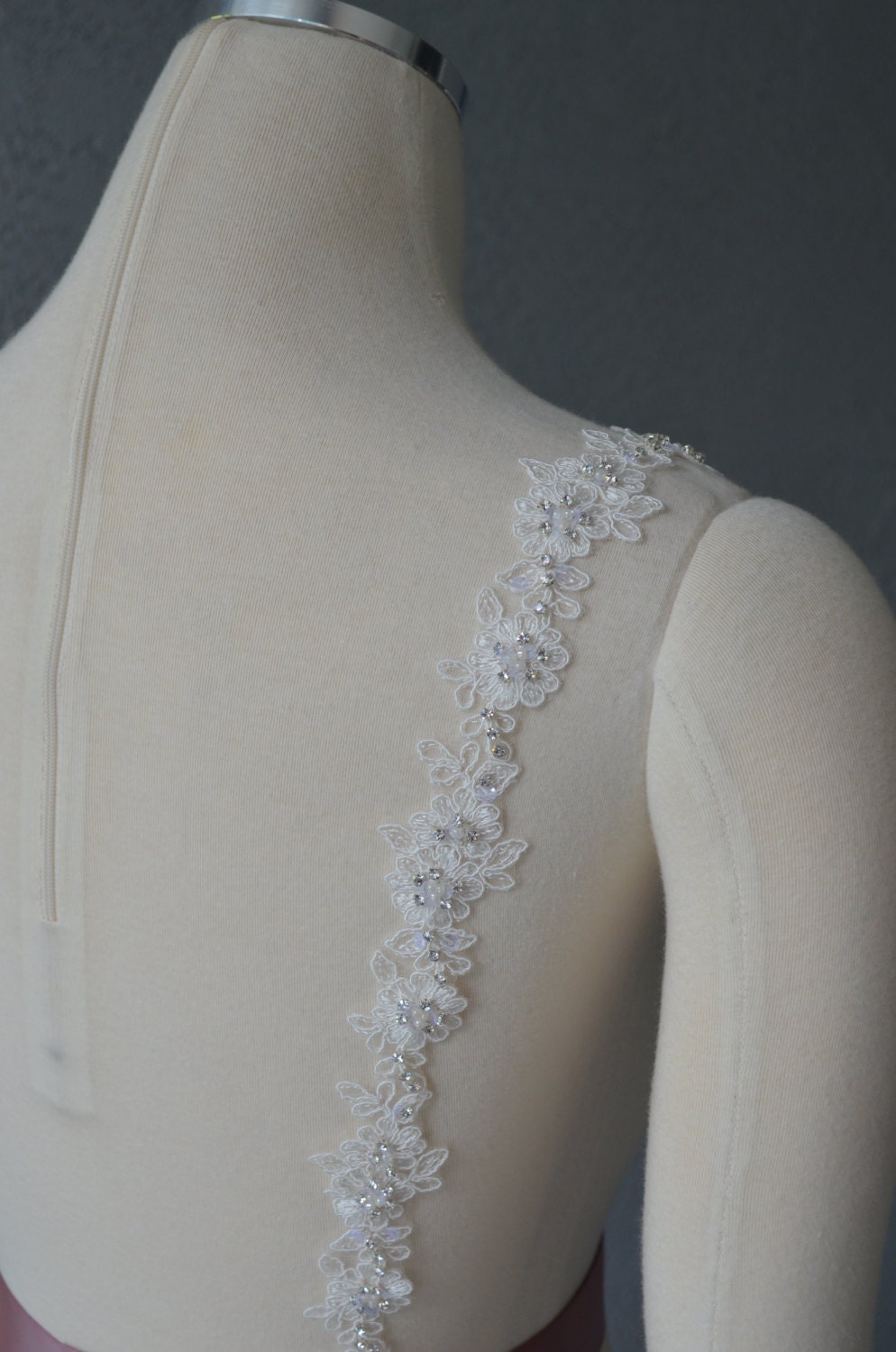 lace bridal straps