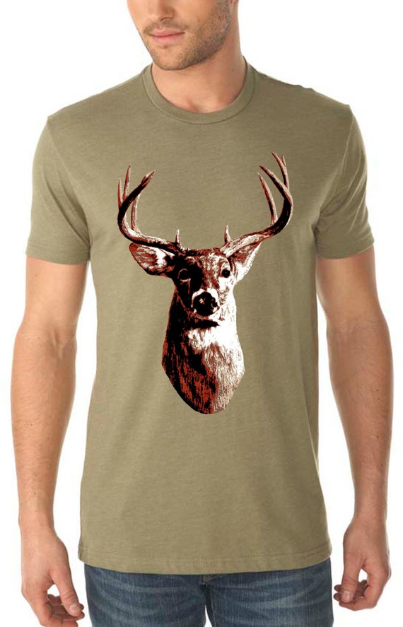 deer shirt deer t shirt deer head deer print nature