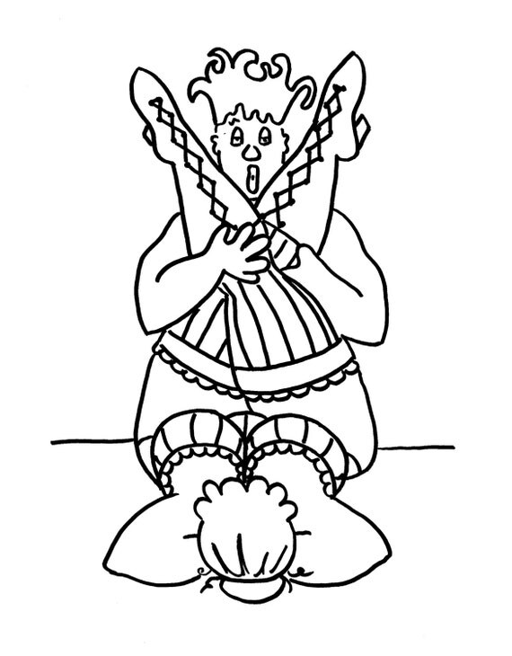 the crossed keys funny sexy coloring pages for adults from