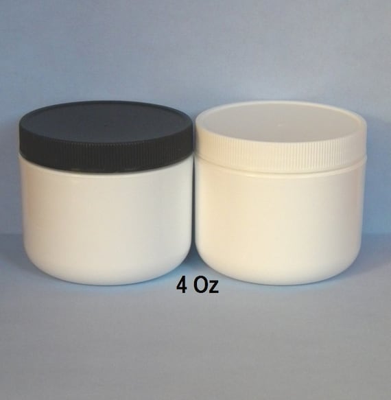 Empty Jars Cosmetic Jars 4 Oz Jars 3 Oz Jars by CountryFolkSoap