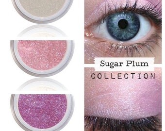 Eyeshadow Kit - Pink - Mineral Makeup Eyeshadow - Eye Shadow Kits Palettes - Natural MAC Cosmetics - Eye Makeup Sets - Vegan Cruelty Free