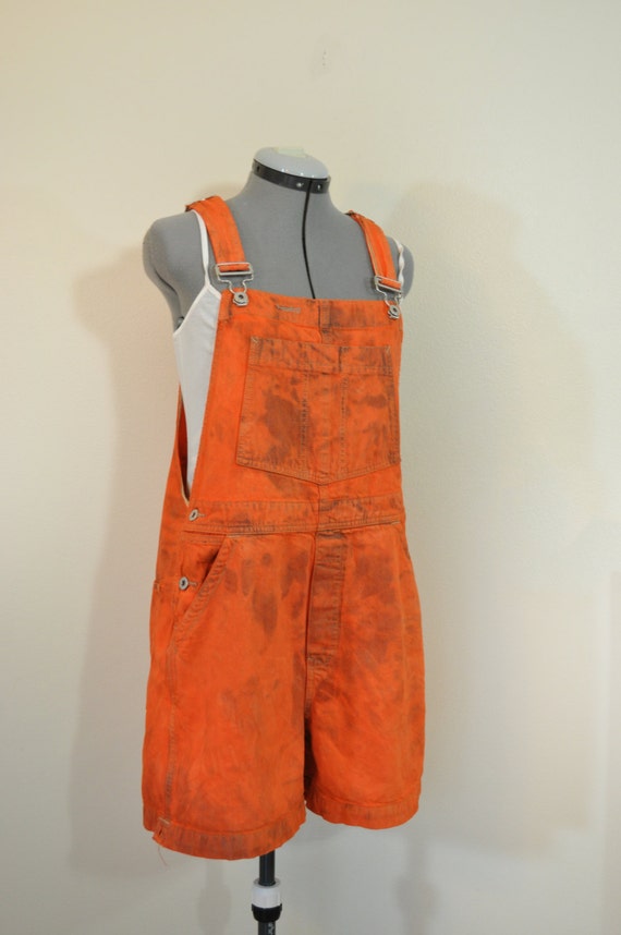 orange bib shorts