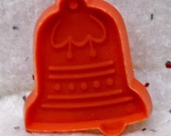 Miniature Christmas Bell Cookie Cutter ~ Red Hallmark Cookie Mold - Detailed Hard Plastic 2 1/4 “ High Bell Cut Out - Mint - Cookie Recipe