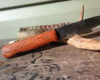 Hand Forged Carbon Steel Bushcraft Knife