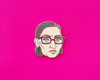 Enamel Pin - Ruth Bader Ginsburg - Boss Babes Collection