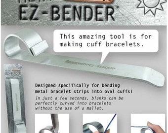 Tools-EZ Bender-Metal Bracelet Blanks-Quantity 1