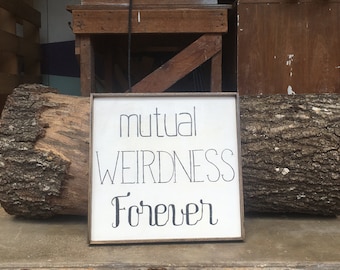 Mutual weirdness | Etsy