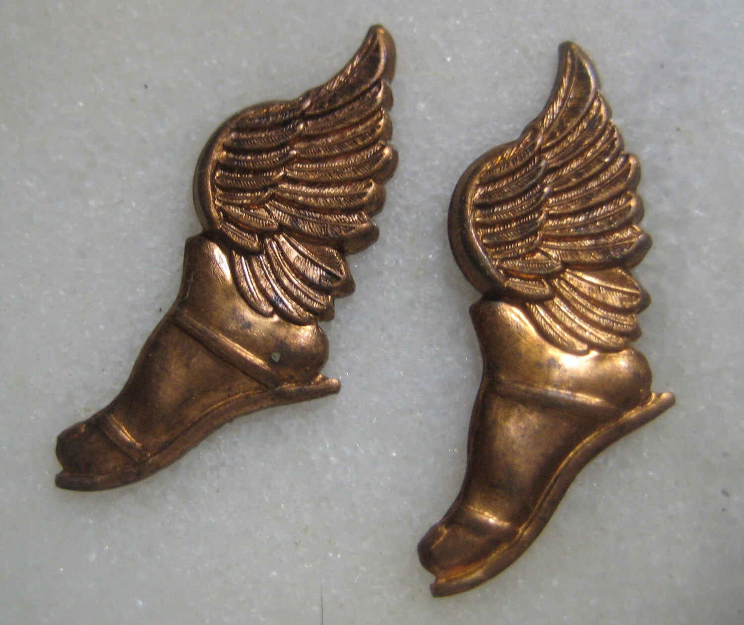 Vintage Winged Feet Roman/Greek Mythological Gods Hermes or