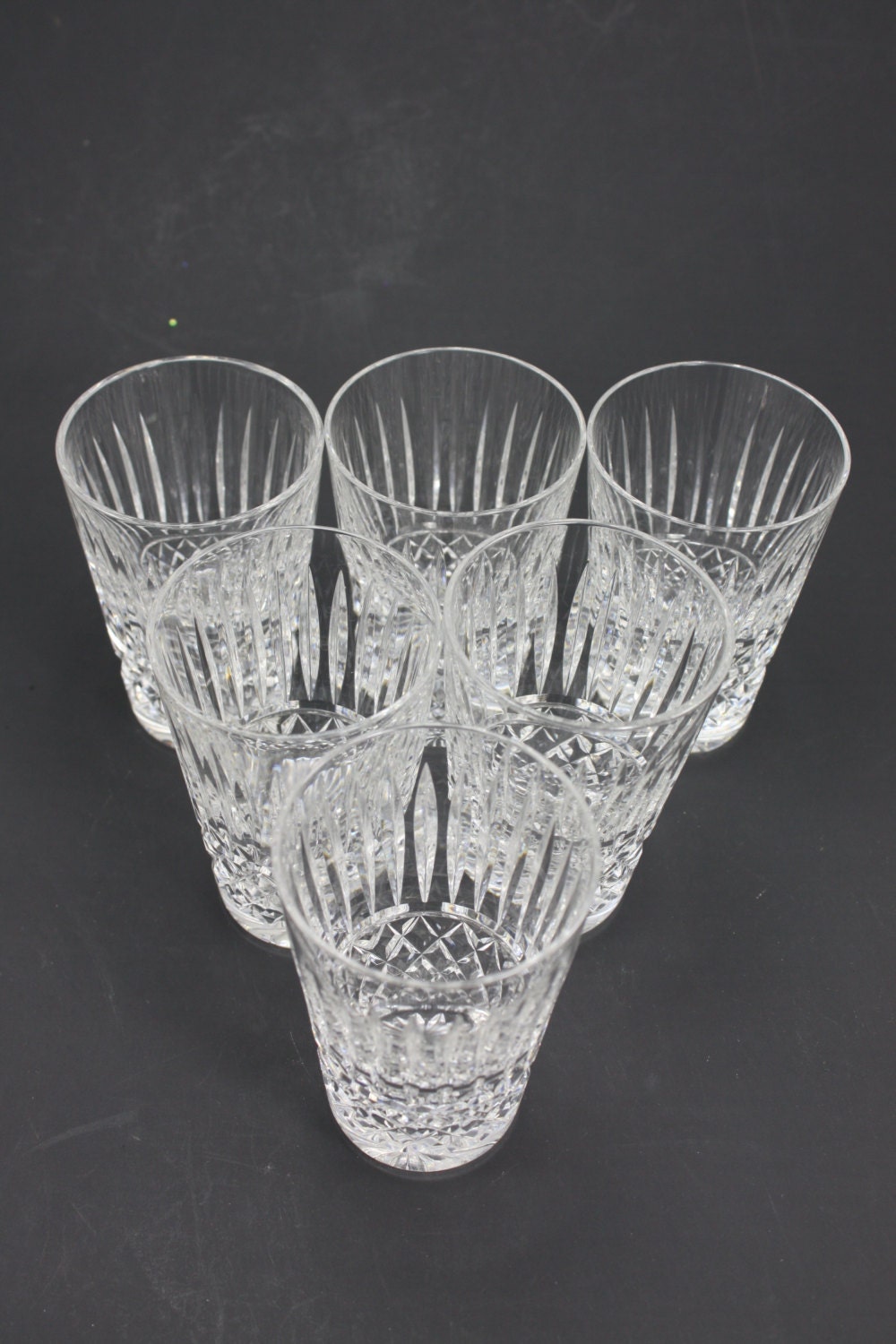 Vintage Waterford Crystal Maeve/Tramore Tumblers 5 oz. Signed