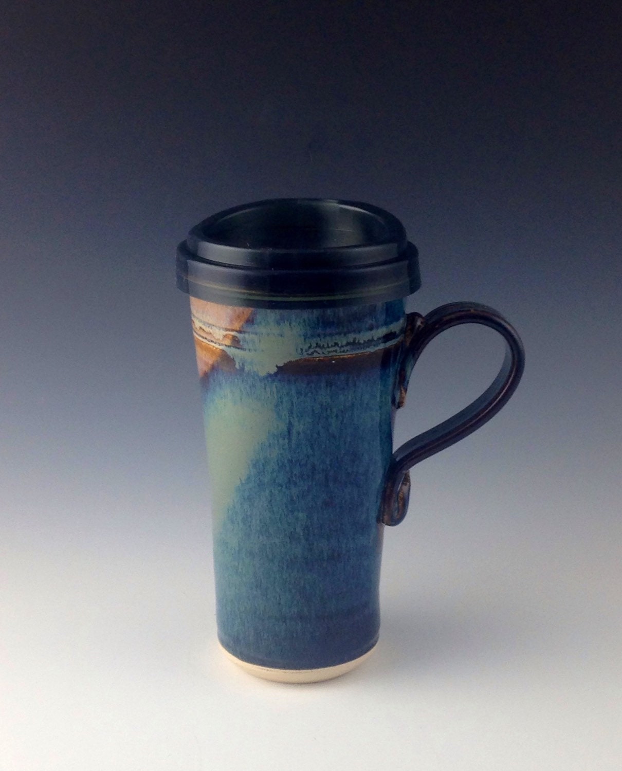 ceramic mug silicone lid