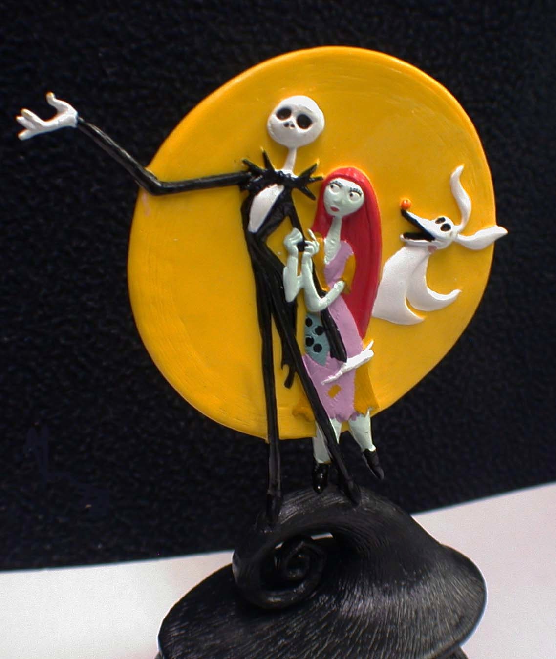Nightmare before Christmas Wedding Cake topper by