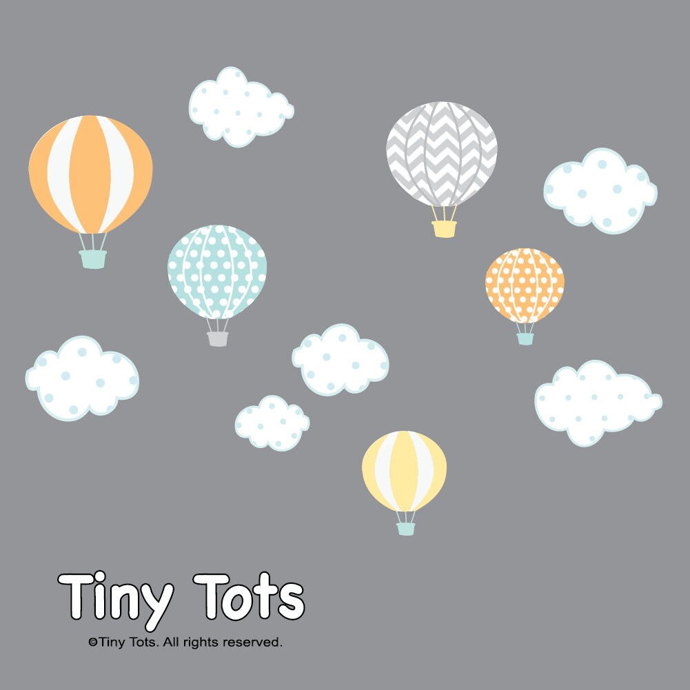 Hot Air Balloon NurseryHot Air Balloon DecalsHot Air Balloon