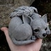 cement chihuahua statue