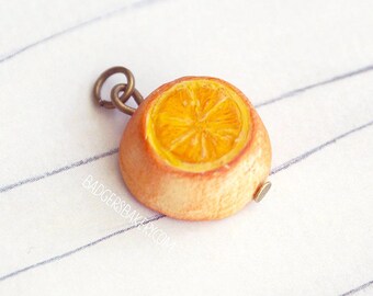 Miniature LEMON CAKE Charm or Pendant, GoT Inspired, Sansa Stark's Favorite Treat