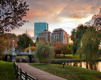 Photograph of the Public Garden, Boston