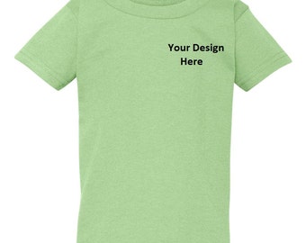 Toddler Custom Embroidered T-Shirt--More Colors