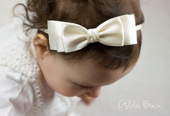 ella s bows ivory chagne cover headband baby ivory ella bow clip or headband flower headband ella s bows ivory chagne cover headband baby ivory ella bow clip or headband flower headband