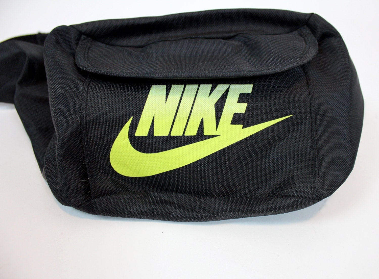 nike fanny pack slides green