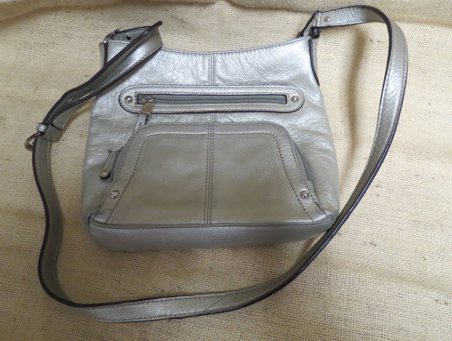 Tignanello Leather Shoulder Bag Purse Shoulder Bag Crossbody
