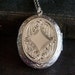 Lip Balm Locket Necklace Victorian Gold or Silver Choose