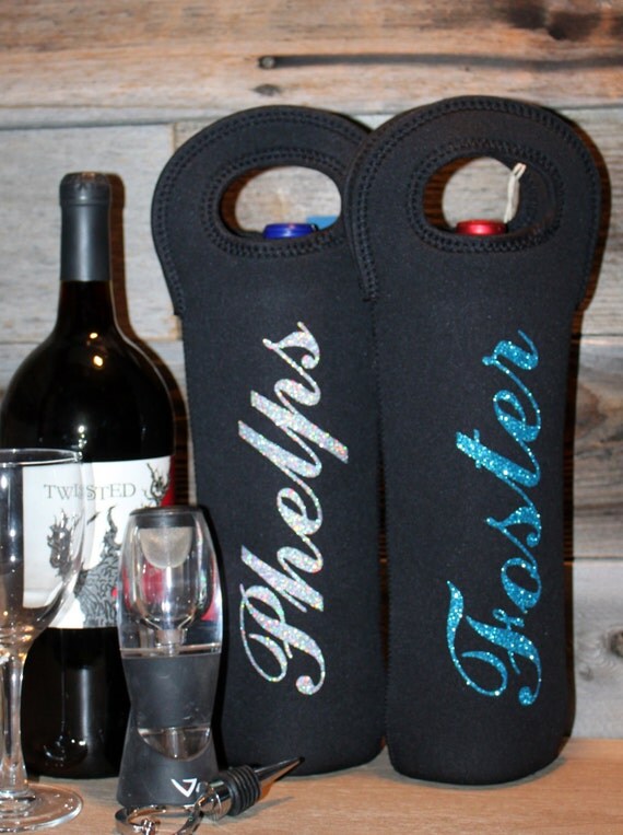 Personalized wine tote spirit bag wine bag insulated wine
