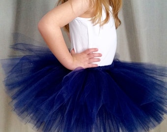 Navy Blue Tutu | Baby Toddler Tutu Skirt | Sailor | Baby Shower Gift | Birthday Party | Holiday | Halloween Costume | Sports | Wedding
