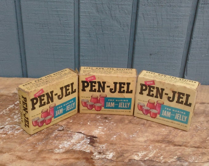 Vintage Canning Packages - Pen-Jel Pectin Packages
