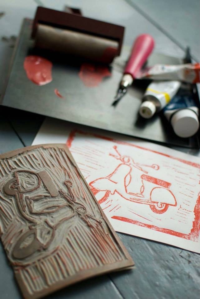 Make Your Own Stamp & Linocut for Beginners 14 May by Number73