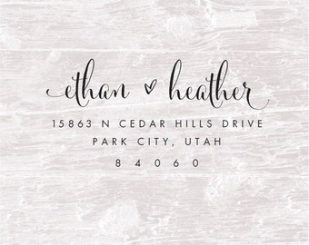 self inking return address stamp, return address stamp self ink, return address self inking stamp, return address rubber stamp, wedding