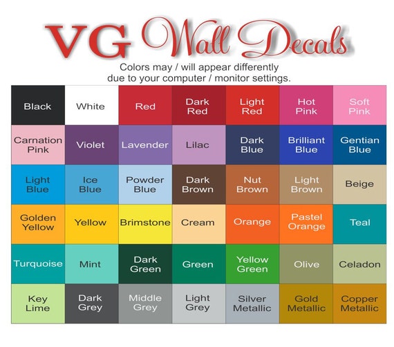 Nursery Name Decals Nursery Wall Decals Baby Name Decals