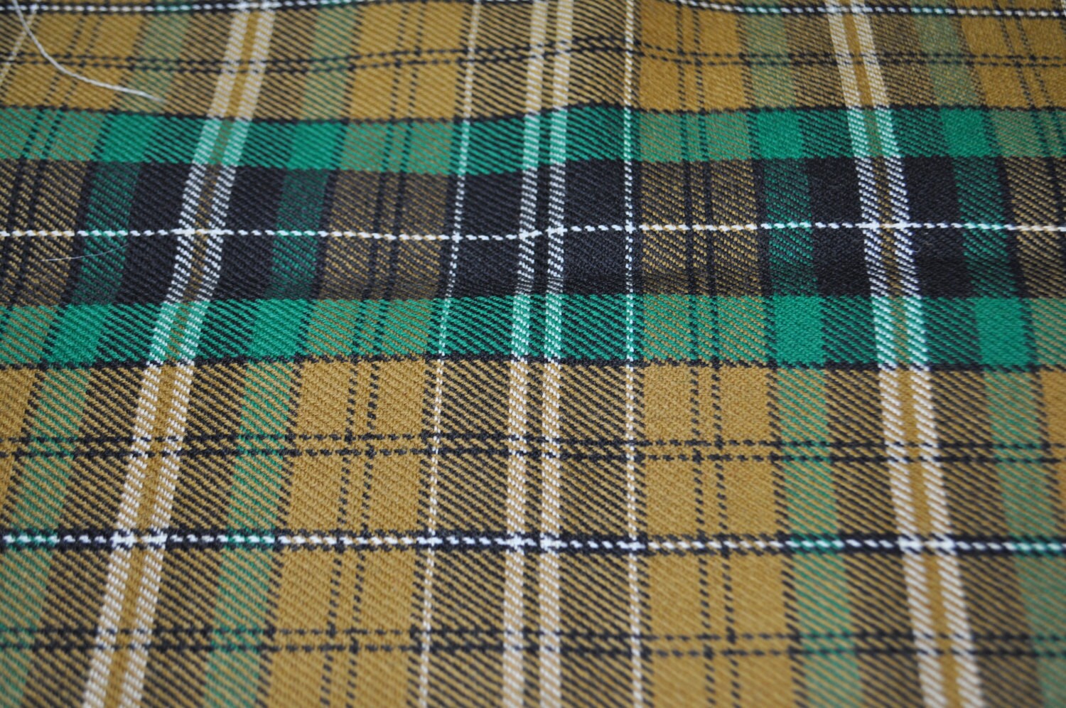 Welsh Tartan Fabric. Vaughn tartan. 100 10oz Pure New Wool.