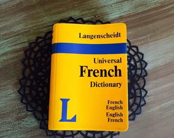 english-french medical dictionary book pocket dictionary dictionary english english french vintage french