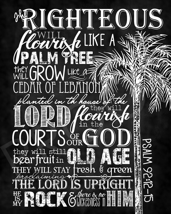 Scripture Art Psalm 92 12 13 Chalkboard Style my-word-for-2013-flourish-from-psalm-92-12-13-online-art-journal