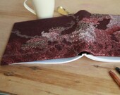 Felted journal Purple wedding album Art journal Felted notebook Felted album Wedding guest book Felt book cover Refillable journal