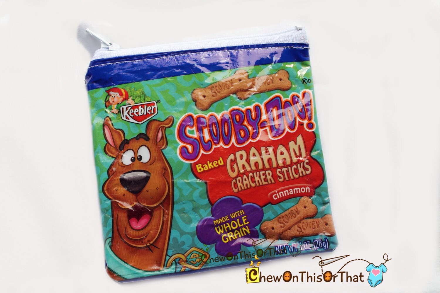 Keebler Scooby Doo Cinnamon Graham Cracker Sticks Snack