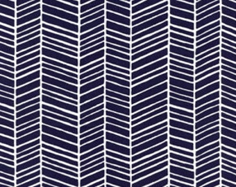 Herringbone in Lake - Modern Meadow by Joel Dewberry
