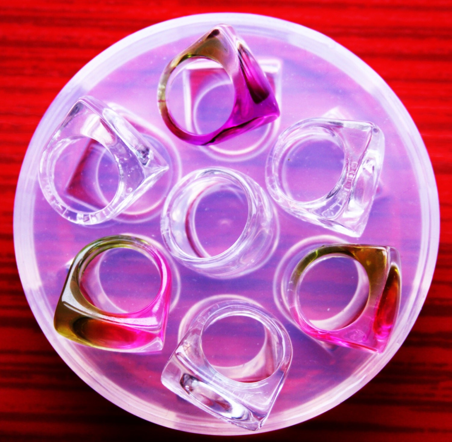 epoxy silicone molds for resin ring Jewelry making ring