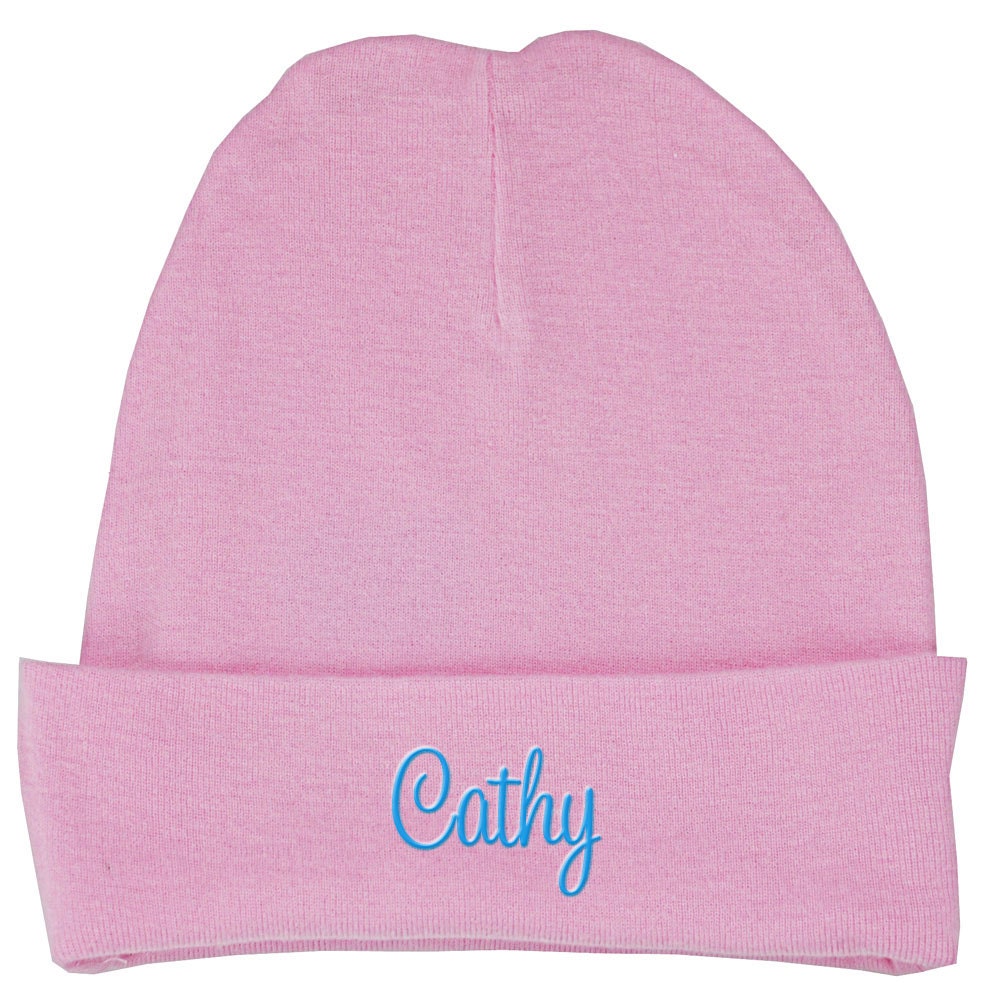 Infant Hat Baby Hat Baby Knit Hat Personalized Baby Hat