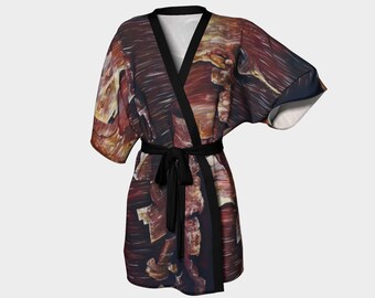 Unique silk bathrobe related items | Etsy