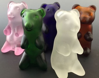 Gummy Bear Glass Tobacco Pipe - Q*023