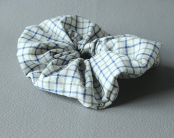 Traditional Country Check Hair Scrunchie