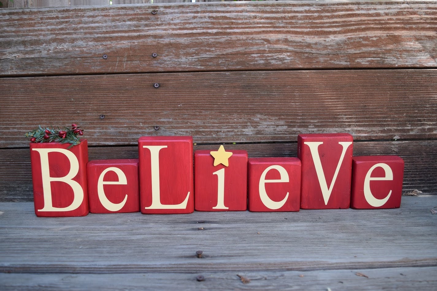 Believe Christmas Decorations 