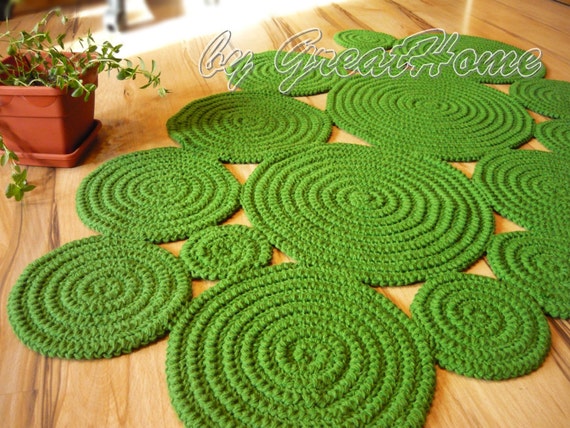 Freeform Rug, Happy Colors, Handmade floor, wall decor Braided Rug, Custom Boho Rug, no.050