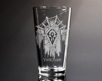 World Of Warcaraft Drinking Glass World Of Warcaraft Drinking Glass